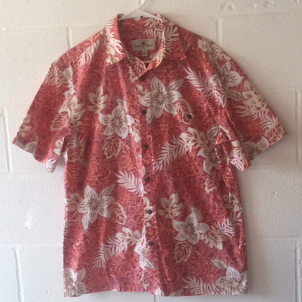 Island Shores 100% Cotton Men’s Hawaiian Shirt